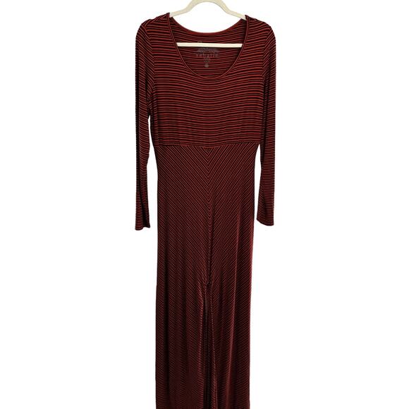 Sahalie Multi Striped Red Jumpsuit - Picture 3 of 12